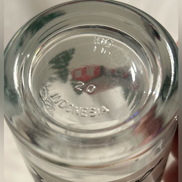 5 Winter Scene.. Holiday highballs. Vintage, KIG Indonesia. 6” tall 3” wide. - Picture 9 of 12